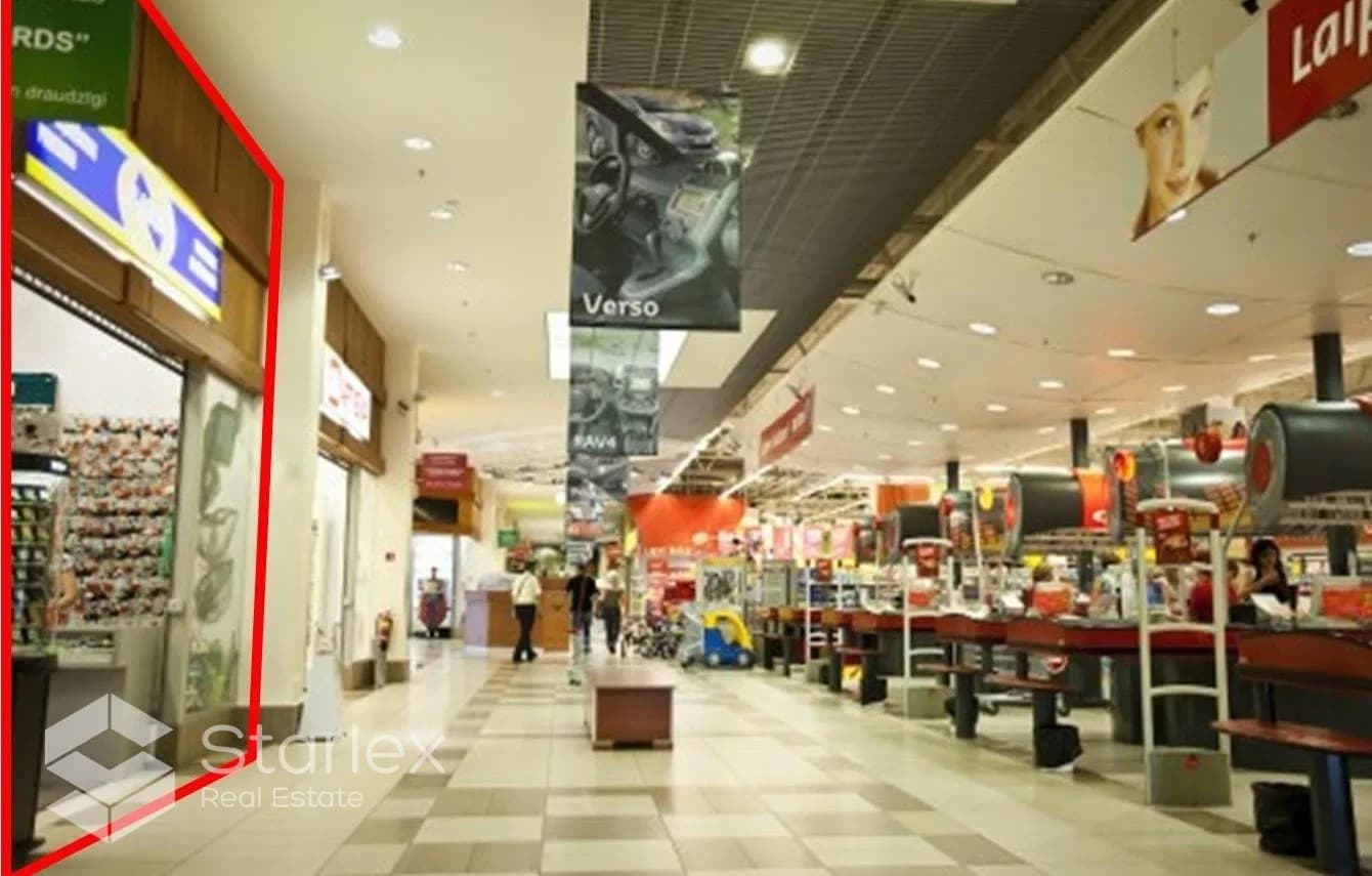 Izīrē 70,6 m2 tirdzniecības platību t/c “ZOOM”, Rīgā, Maskavas ielā 400, 1. stāvā 2