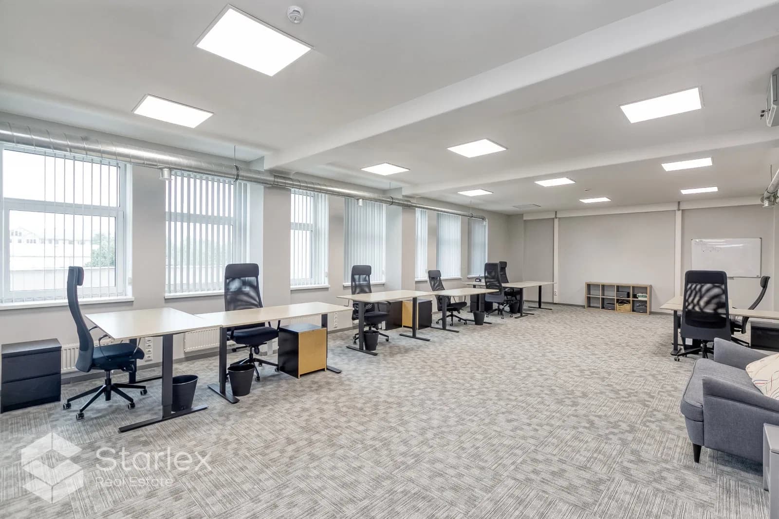 Pilnībā mēbelēts birojs Riverside Offices 3