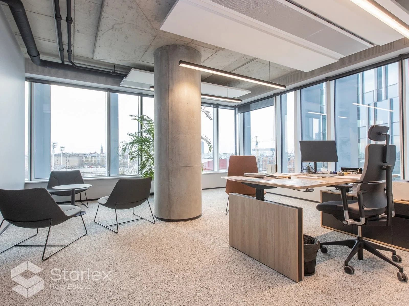 Furnished class A office in the VERDE office building 4
