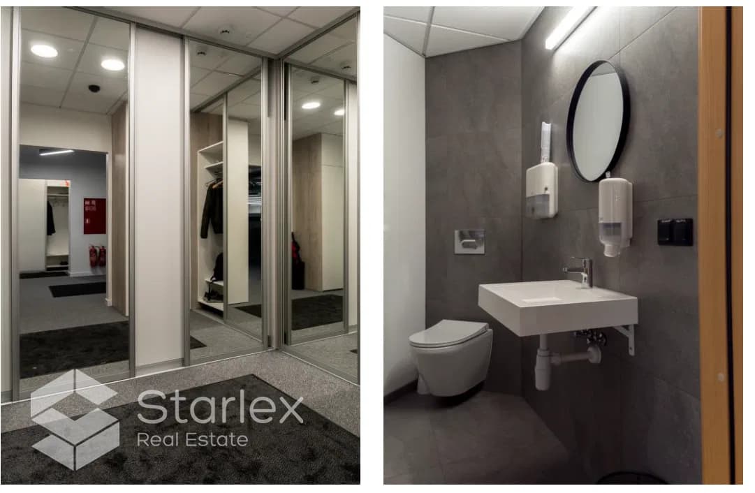 Furnished office, class A office space in the ''Valdemāra centrs'' office building 4