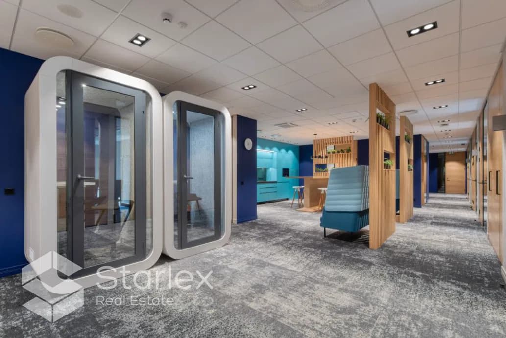 Class A office space in the ''Valdemāra centrs'' office building 2