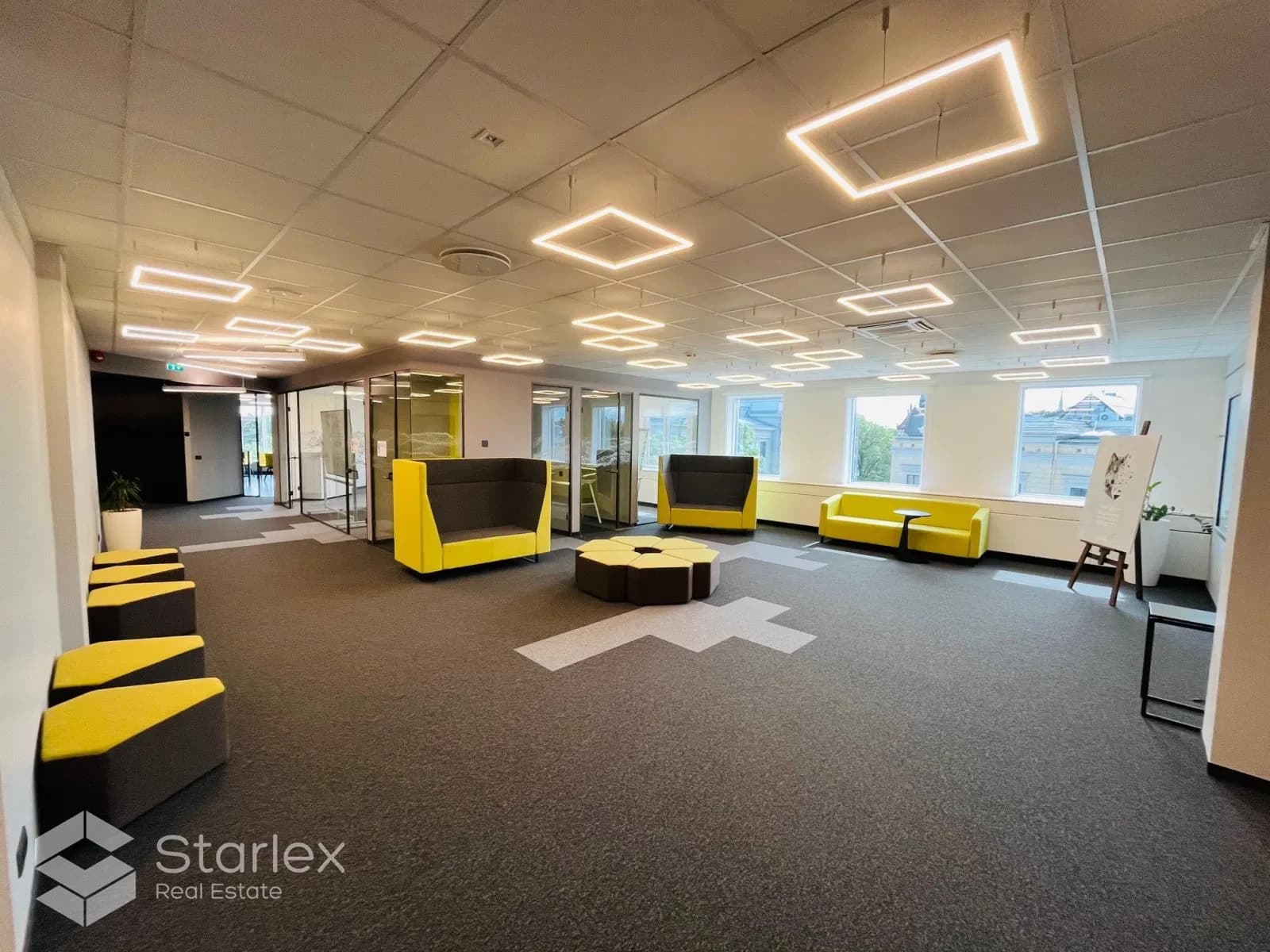 Furnished class A office space in the ''Valdemāra centrs'' office building 5