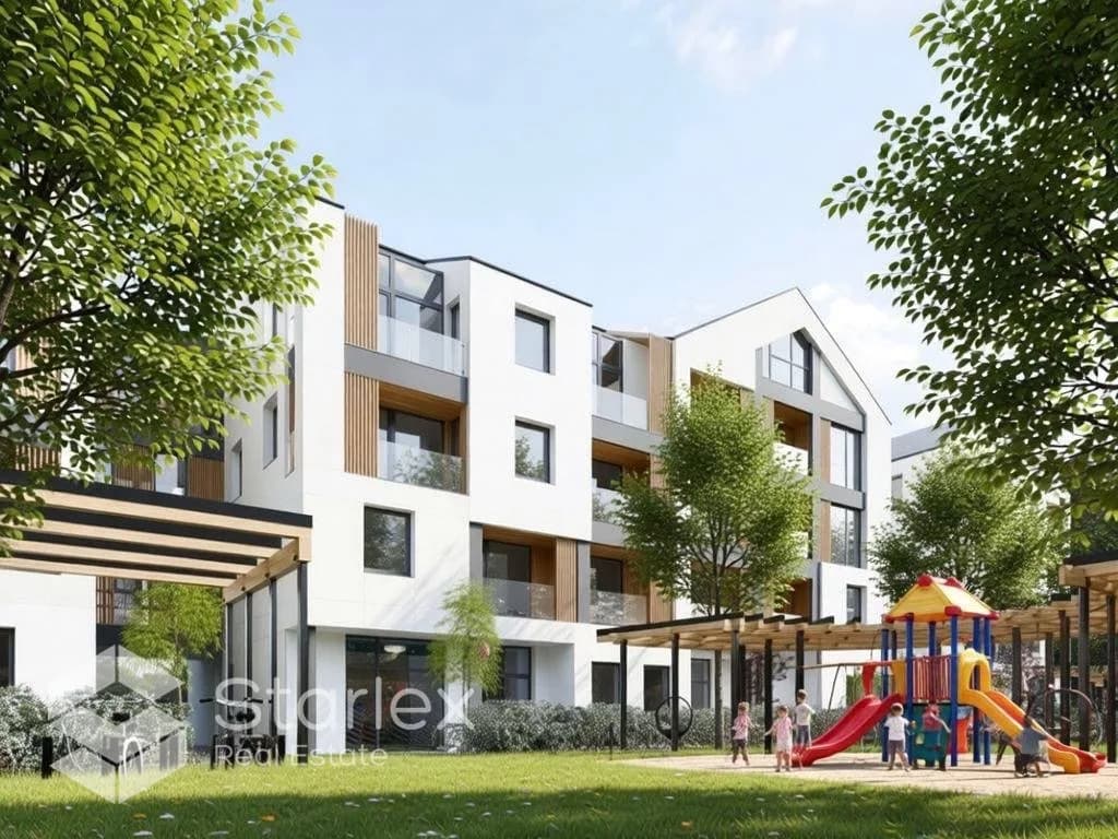 3-room apartment with full furnishing in the new project Buru Quarter
