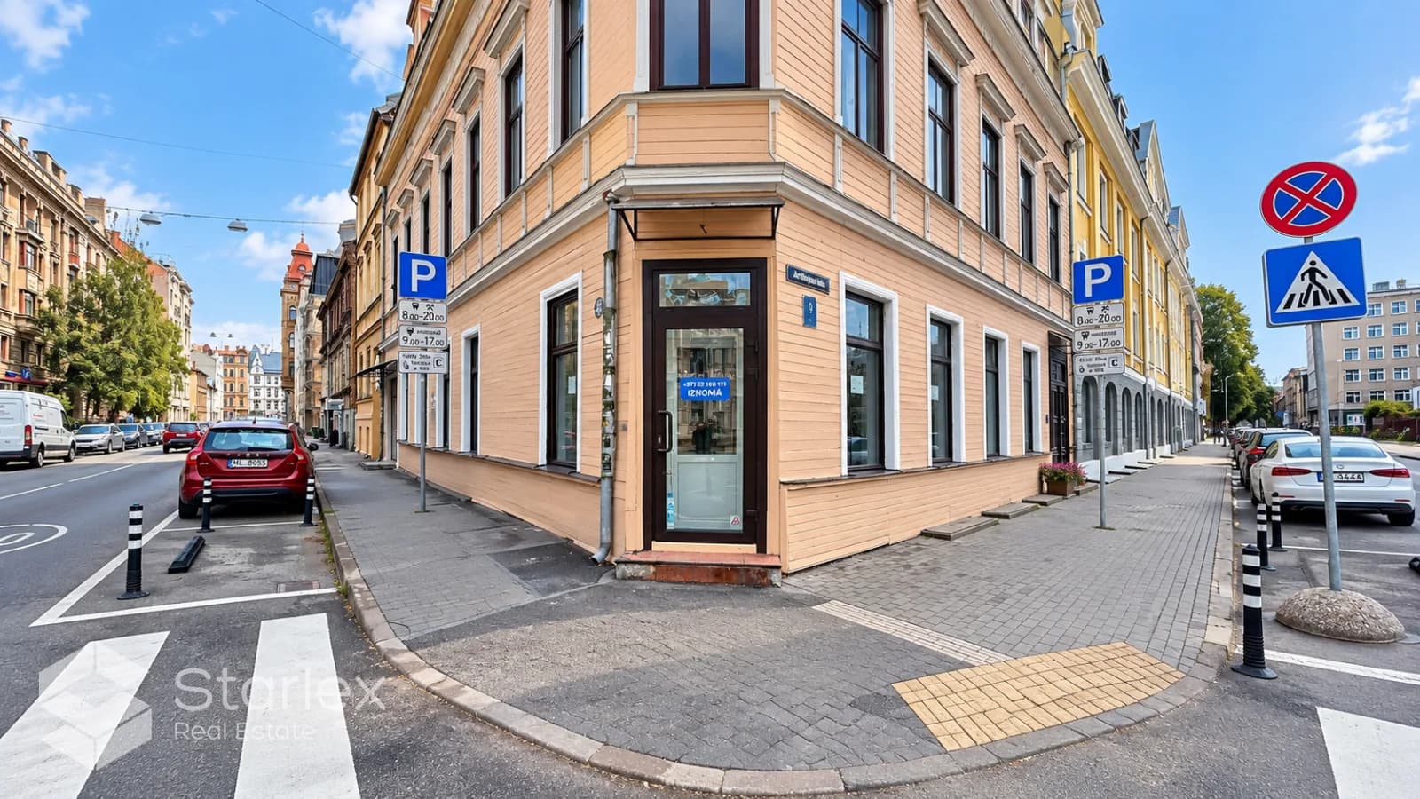 32 m² commercial premises in the center of Riga – €592