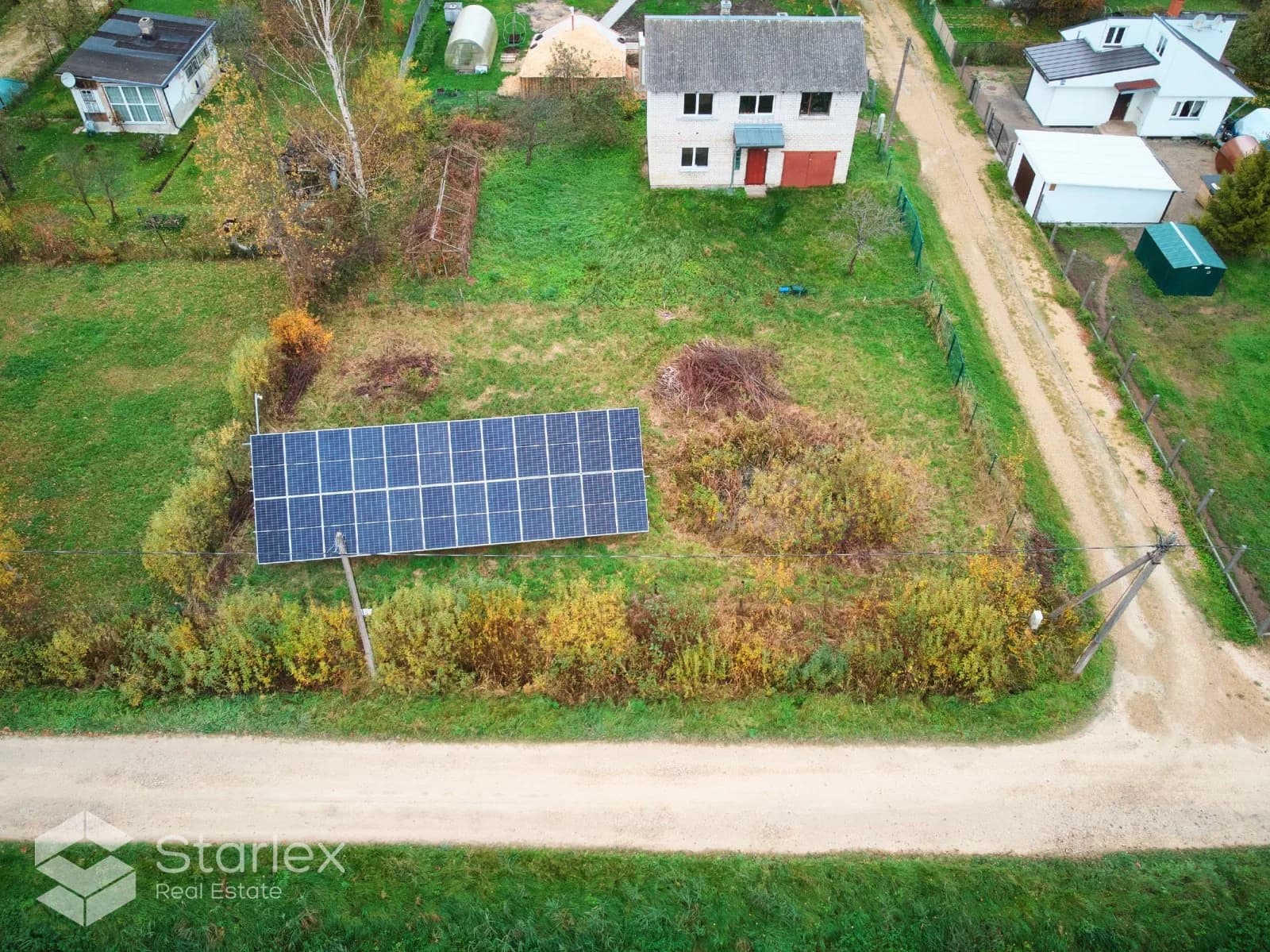 Zemes gabals ar saules elektrostaciju Jāņupē 5