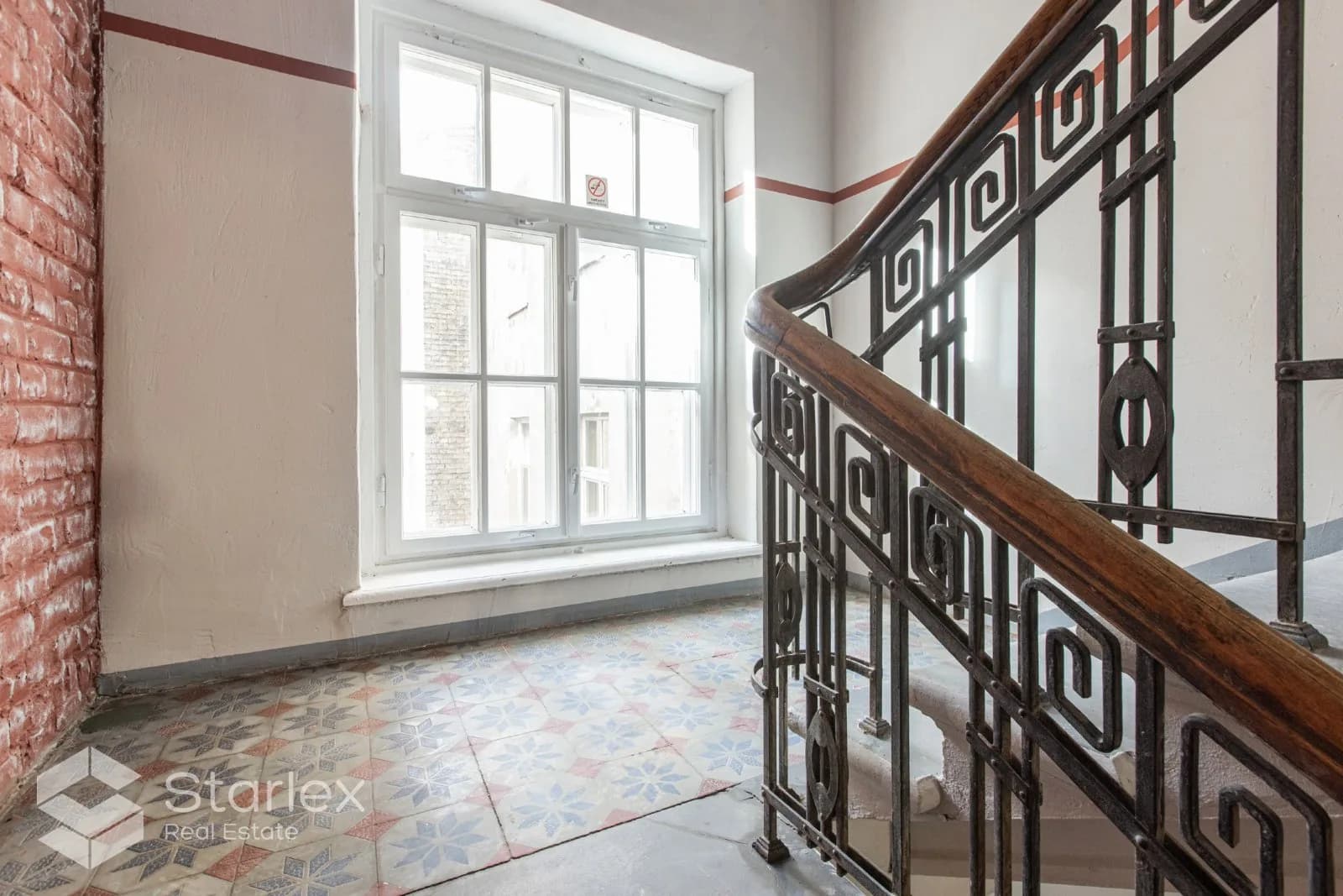 Apartments in a renovated building in the center of Riga.